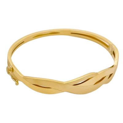 بنگل طلا طنابی