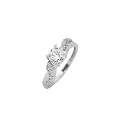 انگشتر طلا سولیتر ماریس