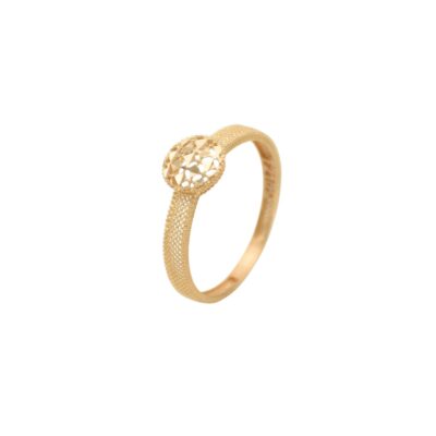 انگشتر طلا فیوژن دایره (کم اجرت)