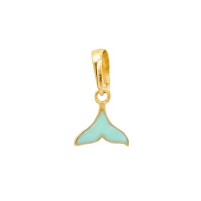 پلاک طلا دم وال میناکاری