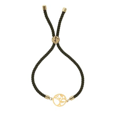 دستبند طلا تری