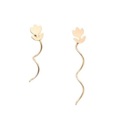 گوشواره طلا سلین لاله