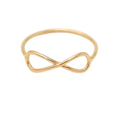 انگشتر طلا بی انتها
