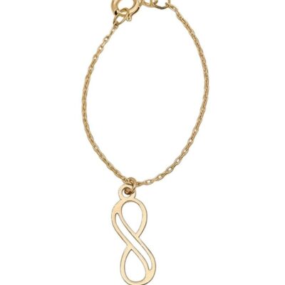 آویز ساعت طلا بی نهایت موازی