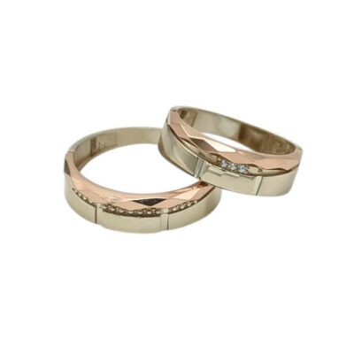 ست حلقه طلا ژولی (کم اجرت)