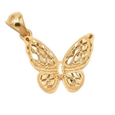 پلاک طلا فیوژن پروانه (کم اجرت)