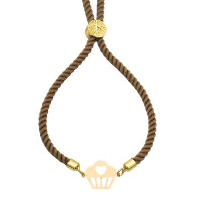 دستبند طلا کاپ کیک