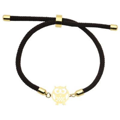 دستبند طلا جغدی