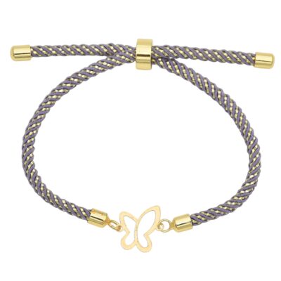 دستبند طلا پروانه رویا