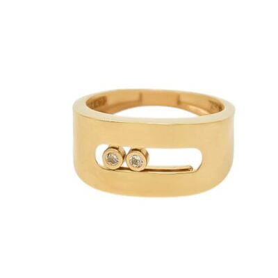 انگشتر طلا مسیکا (کم اجرت)