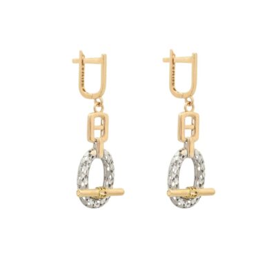 گوشواره طلا لوکس هرمس