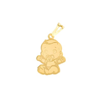 پلاک طلا baby