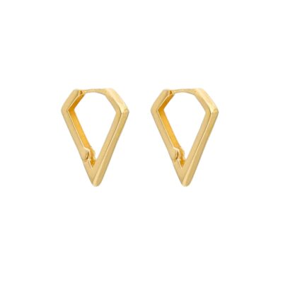 گوشواره طلا امگا الماس (کم اجرت)