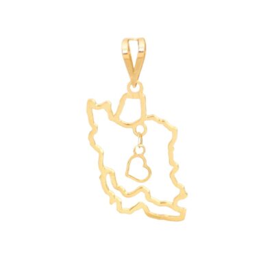 پلاک طلا عشق وطن