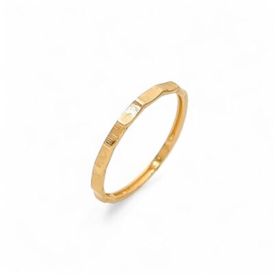 انگشتر طلا رینگ Y (کم اجرت)