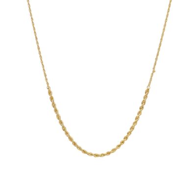 زنجیر طلا طنابی x