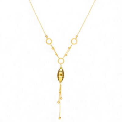 گردنبند طلا درسا x (کم اجرت)