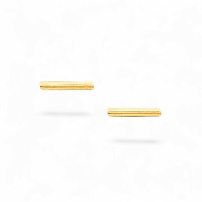 گوشواره طلا میله ای