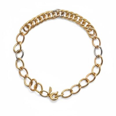 دستبند طلا گلو زرین (کم اجرت)