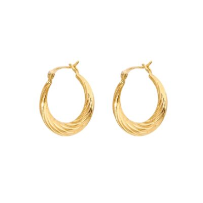 گوشواره طلا اکوا زرین (کم اجرت)