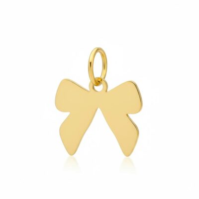 پلاک طلا پاپیونک طلایی