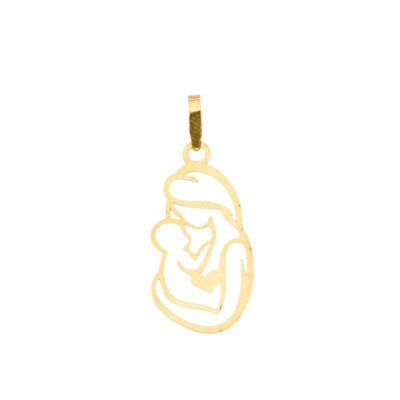 پلاک طلا آغوش مادر