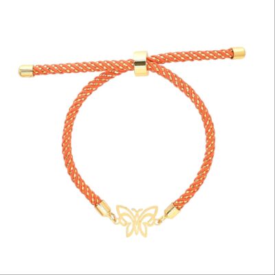 دستبند طلا پروانه c