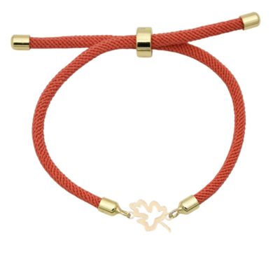 دستبند طلا برگ پاییز