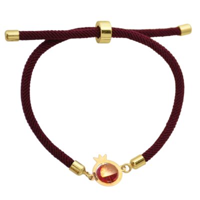 دستبند طلا انار سواروسکی