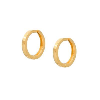 گوشواره طلا امگا بیضی