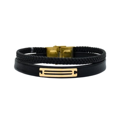 دستبند طلا مردانه DMC 15