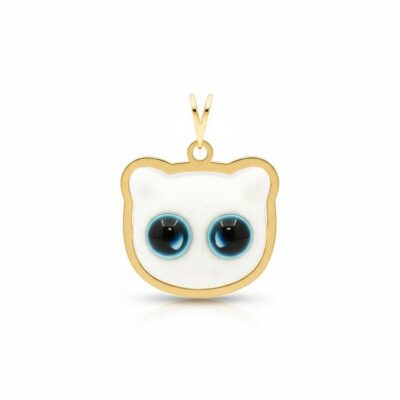 پلاک طلا گربه طلا