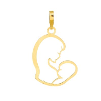 پلاک طلا مادر و فرزند