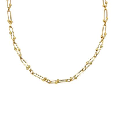 گردنبند طلا هرمس البرنادو (کم اجرت)