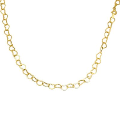 زنجیر طلا قلبی