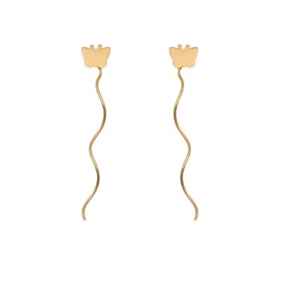 گوشواره طلا سلین پروانه x