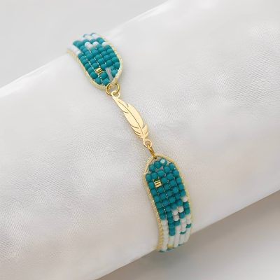 دستبند طلا پر میوکی