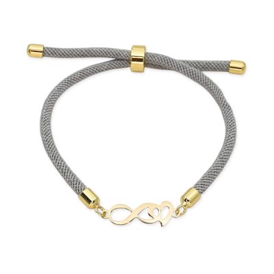 دستبند طلا عشق و بی نهایت